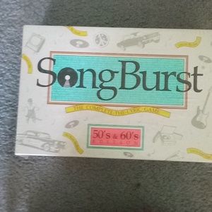 Vintage Song Burst lyric game
